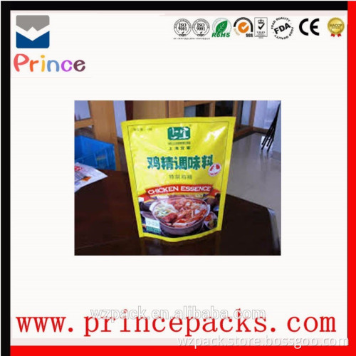 Special shape packaging for sauce packaging, tomato sauce packaging, stand up pouch with zipper for ketchup